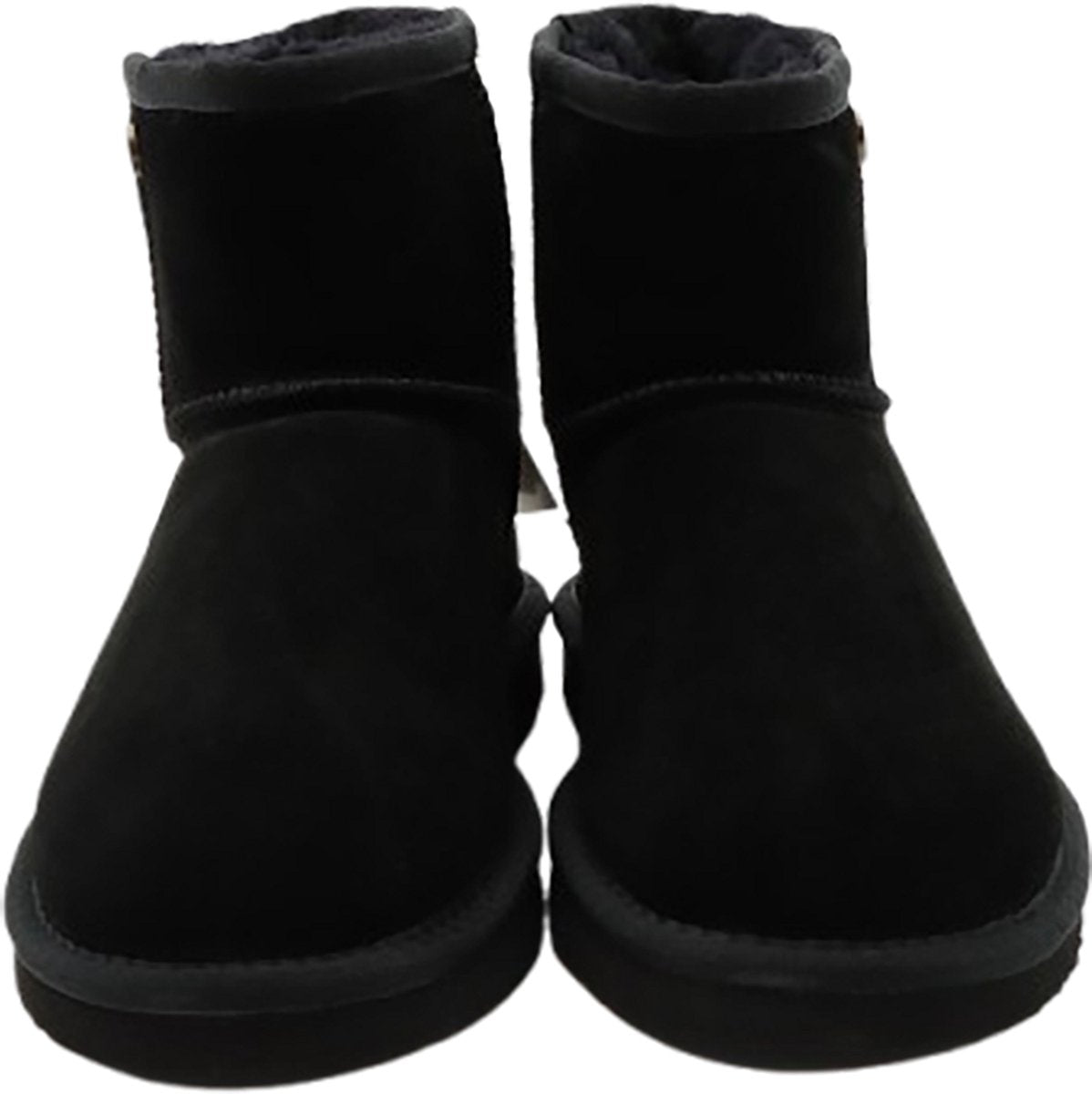 Alpacas Footwear Damenstiefel aus Wildleder gefüttert mit 100% Lammwolle - schwarz - Größe 49