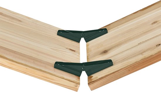 Holz-Picknicktisch / Biertisch Passau - 3-teilig - 220cm - klappbar - stabil - Holzfarbe