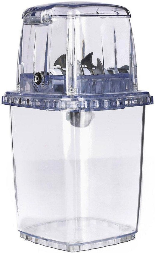 Secret de Gourmet Eiszerkleinerer / Eismühle – mit Deckel – transparent – manuell