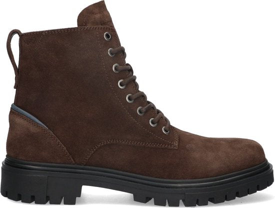 McGregor Herrenstiefel - Braun - Veteranenstiefel - Wildleder - Schnürsenkel - Größe 41