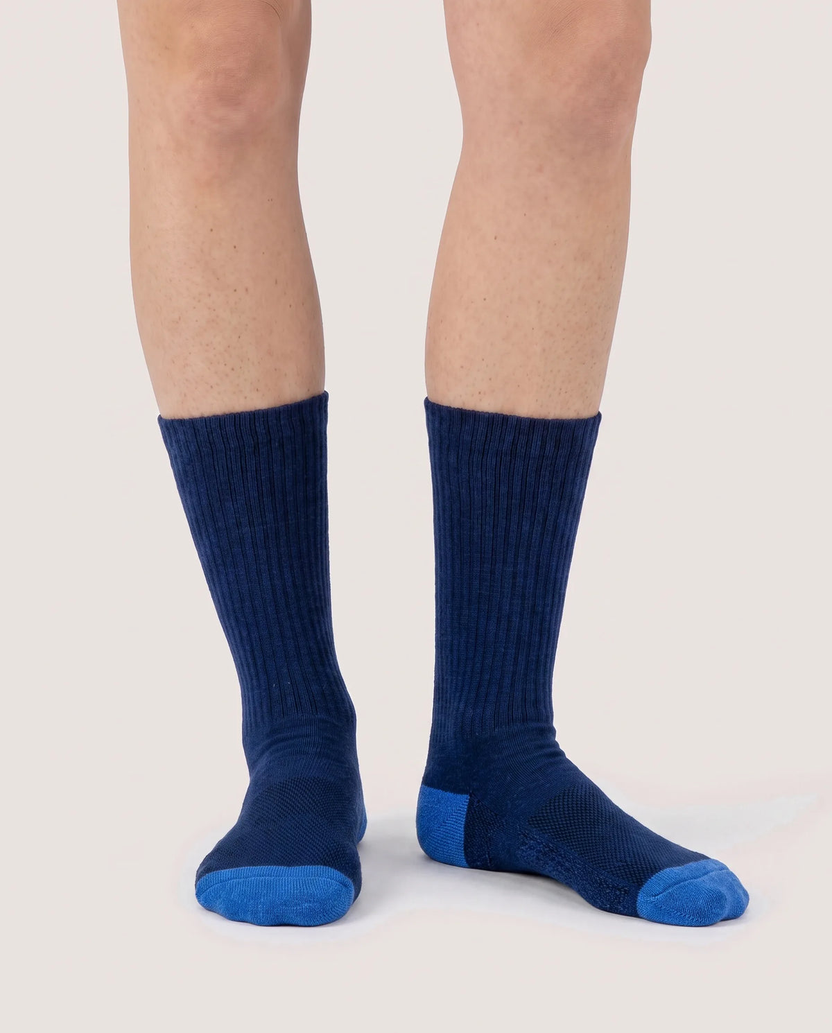 Fibershirts Anti-Schweiß-Socken – Lang – Marineblau