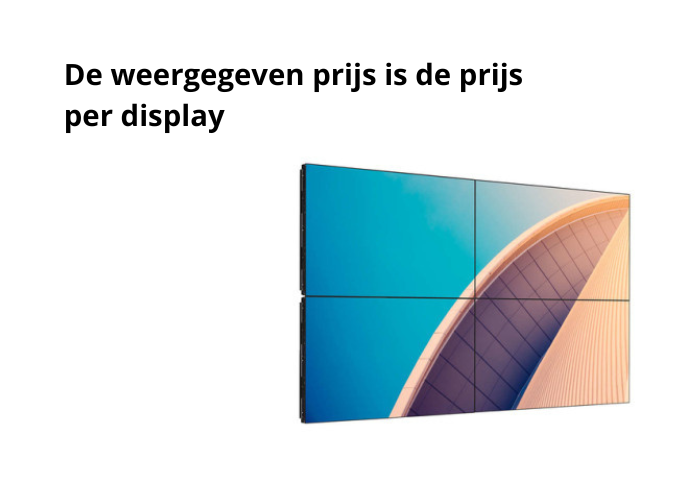 Philips Videowall Display - 55 Zoll - 55BDL2105X/00 - 4K Ultra HD - 3,5 mm
