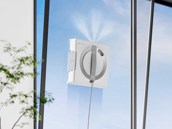 Ecovacs Winbot W2 Pro Omni Fensterreinigungsroboter – Fortschrittliche Navigation – Selbstreinigend – Weiß