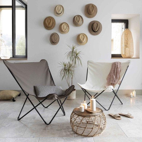 Lafuma Pop Up XL – Klappstuhl – Zusammenklappbar – Grès/Taupe