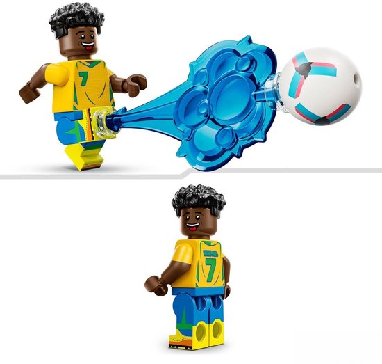 LEGO Editions – Vini Jr. – Fußball-Highlights: Fußball-Bausatz für Kinder – 43027
