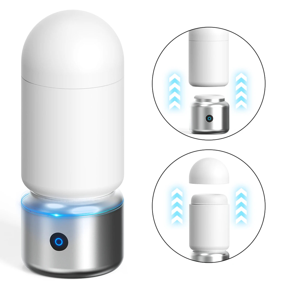 Moistor M006 Massagegerät für Männer mit 3 Leistungsstufen und 6 Vibrationsmodi