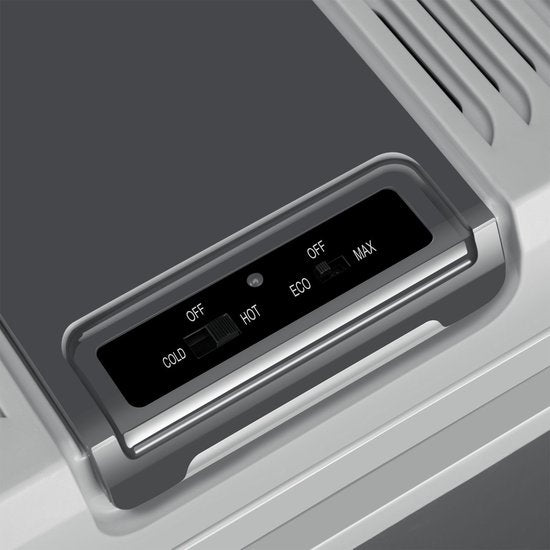 Juskys Elektrische Kühlbox – 24 Liter – 12 V & 230 V Anschluss – Grau