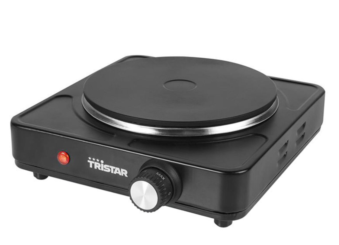 Tristar KP-6151KL Kochplatte 1500 W – Ø 18,5 cm – Schwarz
