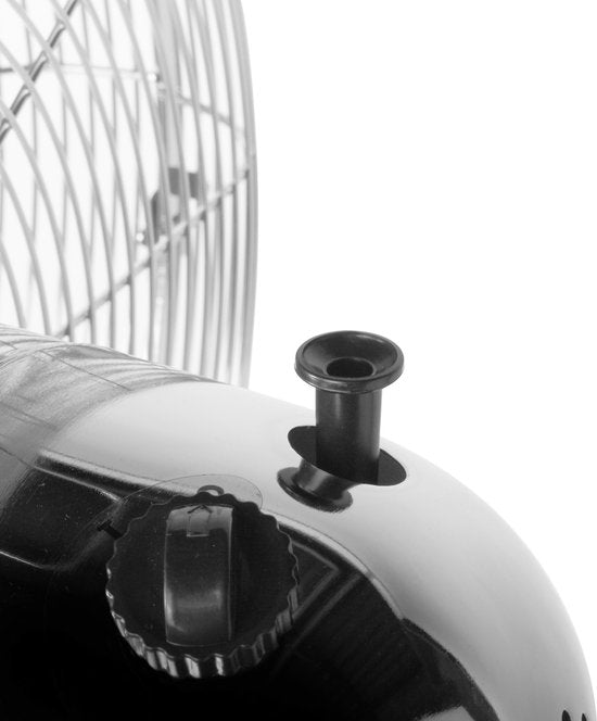 Tristar VE-5953 Tischventilator Chrom – Durchmesser 30 cm – Drei Geschwindigkeitsstufen