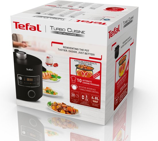 Tefal Turbo Cuisine CY7548 - Multikocher - Schwarz