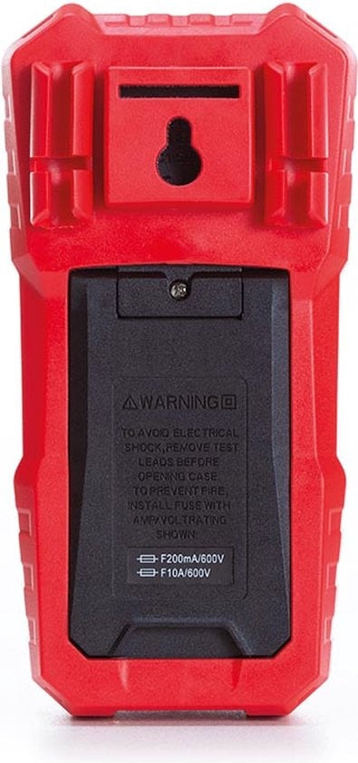 Velleman Universal Robustes Echt-Effektivwert-Digitalmultimeter - Kat Iii - 600 V - 8 Funktionen