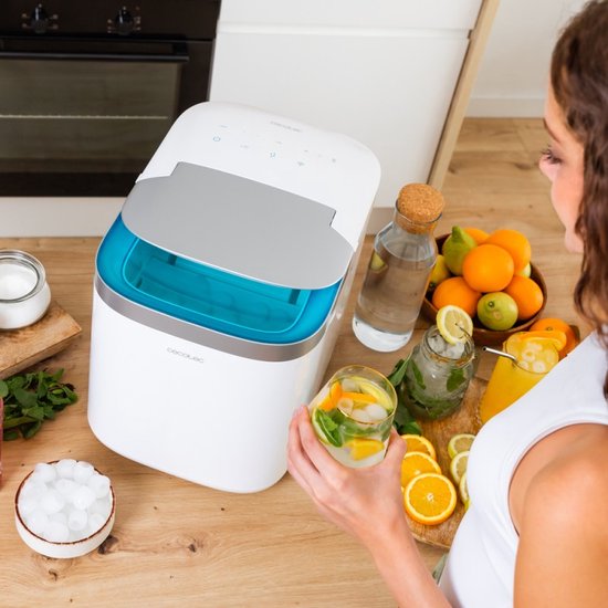 Cecotec Chillin` Ice 1500 Eismaschine, 150 W, tägliche Produktionskapazität 15 kg, Touch-Display, Steuerung per App, Kontrollfunktion