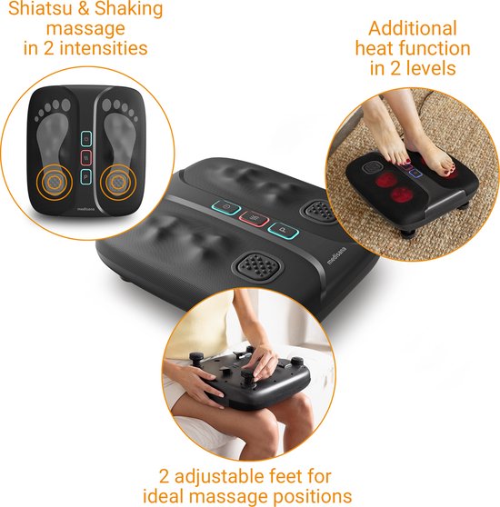 medisana LM 100 – Premium-Shiatsu-Bein- und Fußmassagegerät