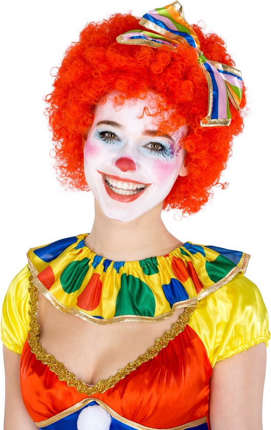 dressforfun – Clown-Kostüm für Damen „Fridoline“ XL – Verkleidungskleidung, Kostüm, Halloween, Verkleiden, Partykleidung, Karnevalskleidung, Karneval, Festkleidung, Partykleidung – 300780