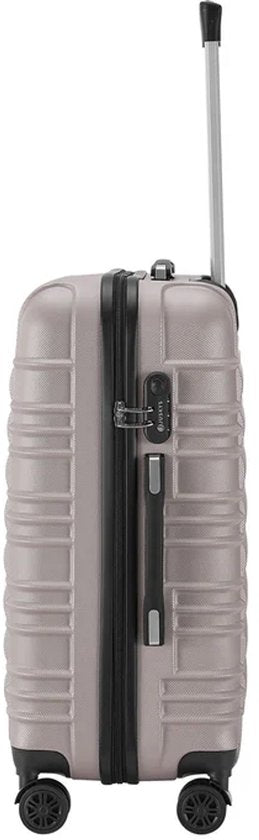 Hartschalenkoffer Set Rom - 3-teilig - ABS - Champagner