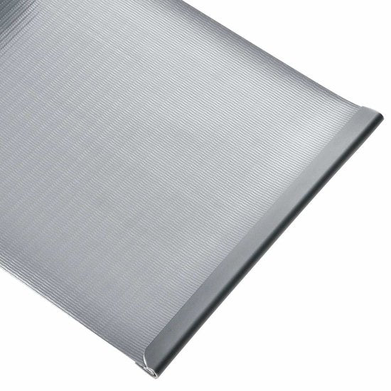 PVC-Sichtschutzstreifen - 3 Stück - 35 Meter - Grau - inkl. Befestigungsclips