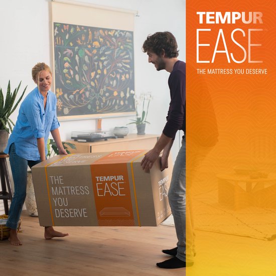 EASE™ by TEMPUR® Matratze - Hergestellt aus TEMPUR® Material - 18 cm dick - Memory Foam Matratze - Mittlerer Härtegrad - 160x200x18cm