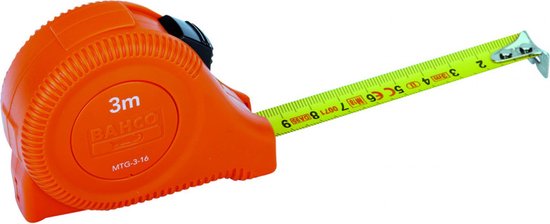 Bahco MTG-3-16 Maßband – 3 m x 16 mm