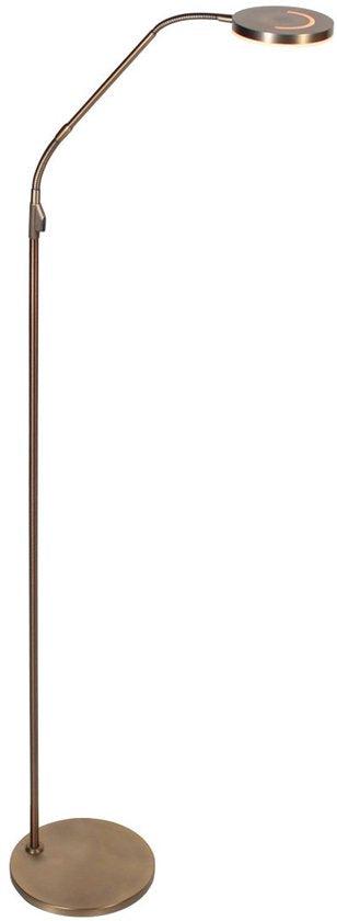 Steinhauer Exclusive – Stehlampe – Soleil2 – Bronze – Kunststoff und Metall – Designlampe – LED – 4389BR