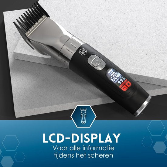 Beeperfect® Clippers Men - Haarschneider - Haarschneider Männer Kopfhaar - Trimmer für Kopf & Bart - Haarschneider - Trimmer