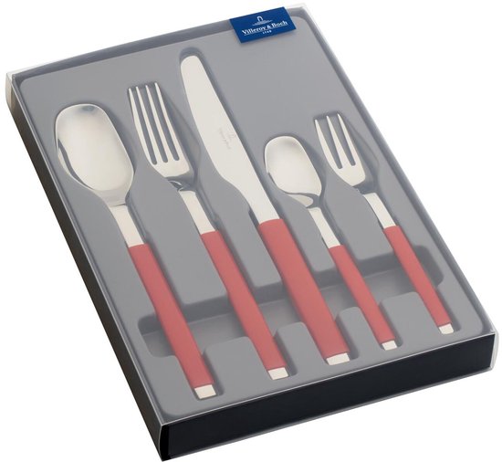 Villeroy & Boch S+ Cranberry Besteckset 30-teilig