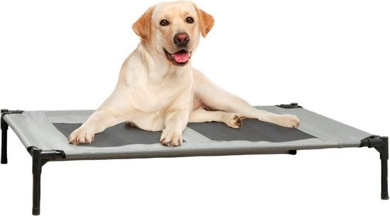 maxxpro Hundebett auf Beinen - gute Belüftung - inkl. Tragetasche - Max. 55 KG - Groß