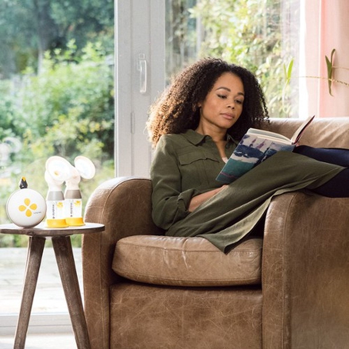 Medela Swing Maxi Milchpumpe Abpumpvorrichtung NEU Elektrische Doppelpumpe - Wiederaufladbarer Akku - USB-Ladegerät