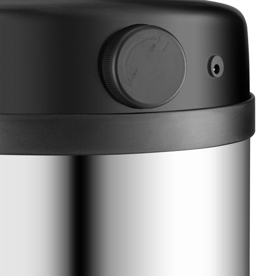 Automatischer Abfallsammler / Abfallsammler / Sensorabfallsammler - 50 Liter - Silber - Rund