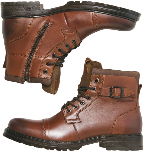 JACK&JONES – JFWDEXTER LEDERSTIEFEL SN – Herren – Stiefel - Größe 41