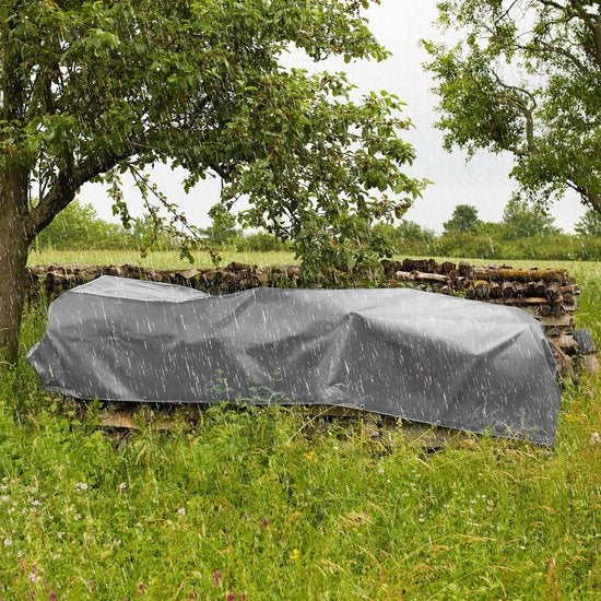 tectake - Plane 2x3 m grau - 403940