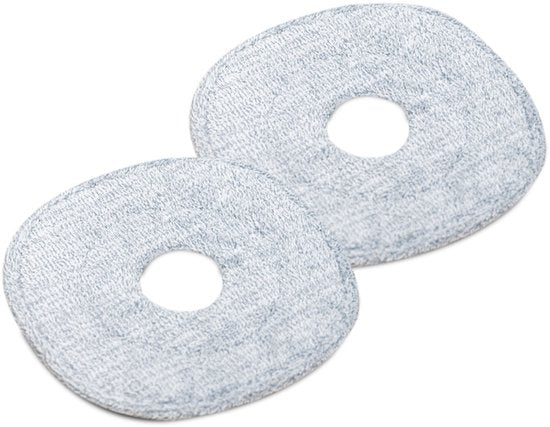 Livington Clean Water Spin Mop Mikrofaser-Pads, 2 Stück – Ersatzpads für den Livington Clean Water Spin Mop Bodenwischer – für alle Bodenbeläge – Ersatz-Wischkopf – Zubehör
