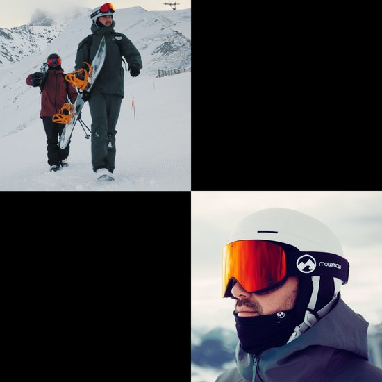 MowMow STEALTH Skibrille - Photochromatische Gläser - UV400 - Damen - Herren