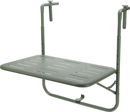 Homestyle - Balkontisch - Gartenmöbel - 60x43x70 cm - Grün
