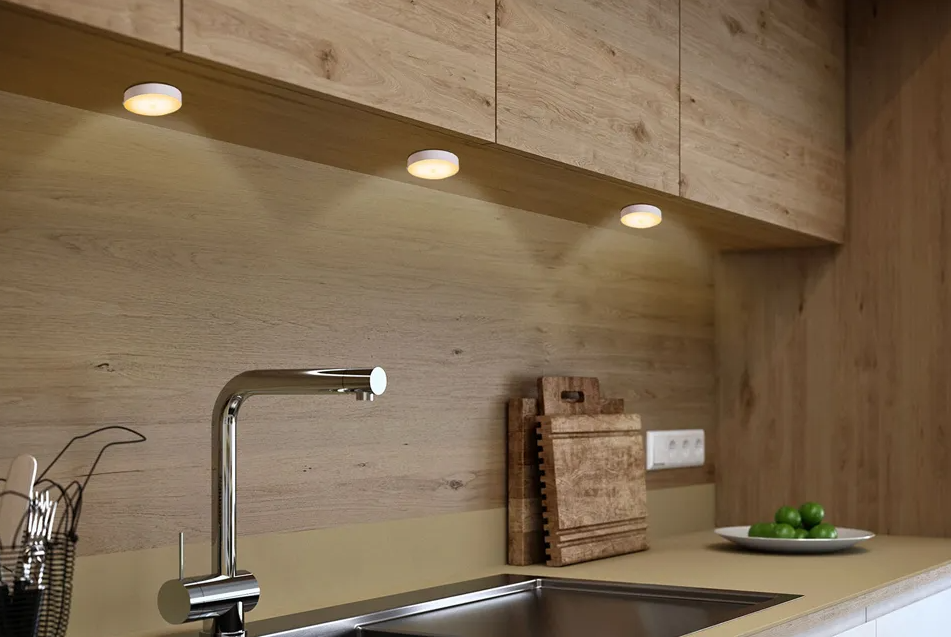 Vlectro 4er-Set LED-Spots mit Sensor - USB-C