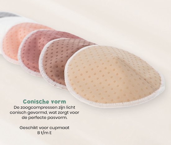 Frummel Stilleinlagen - Stilleinlagen waschbar - Wiederverwendbar - 14 Stück