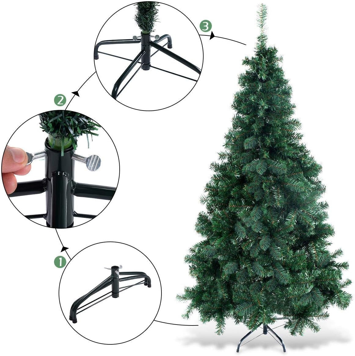 Weihnachtsbaum Küste 180cm - 650 Zweige - Ohne Beleuchtung