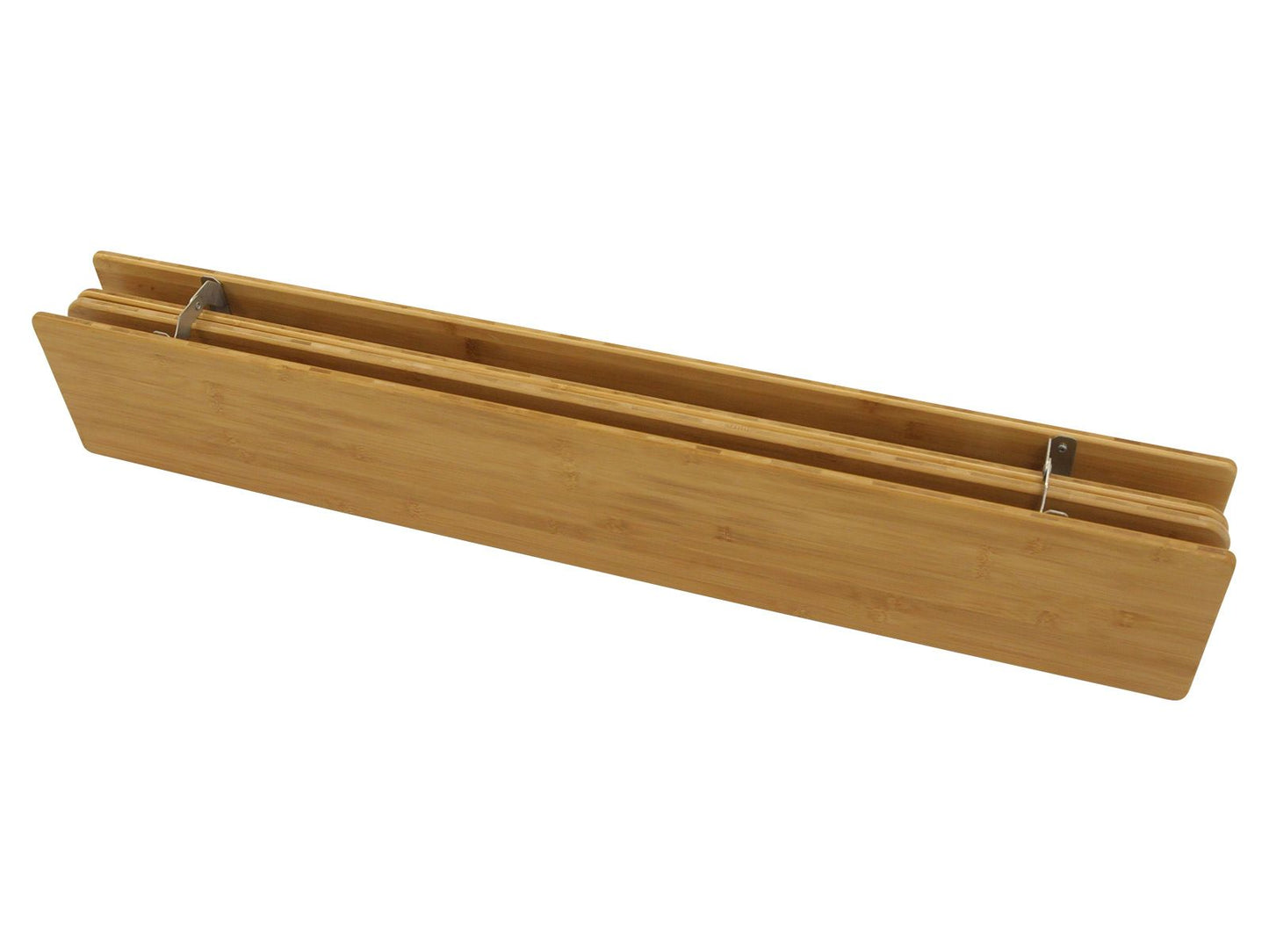 Obelink Bamboo Compact 100x65 - Stabiler und eleganter Rolltisch