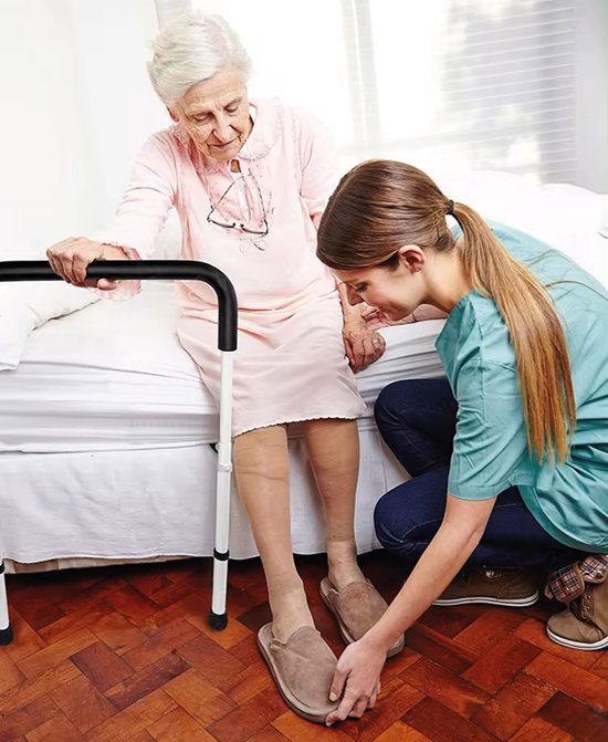 Betthalterung - Bis zu 150KG - Betthalterung - Papagei - Ältere Menschen - Ausstiegshilfe - Galgen - Hilfsmittel