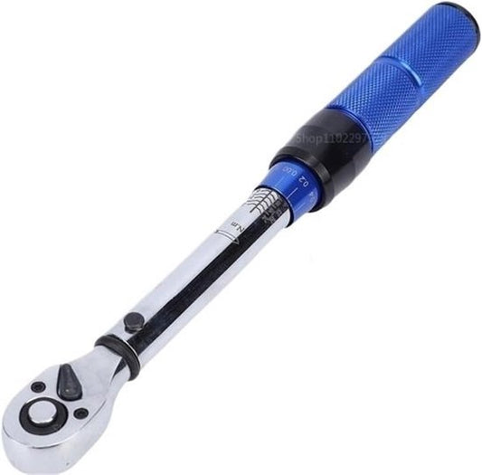 Drehmomentschlüssel-Set – Verstellbarer Schraubenschlüssel – Präzise Montage – 15-teilig – 2–24 Nm – Silber