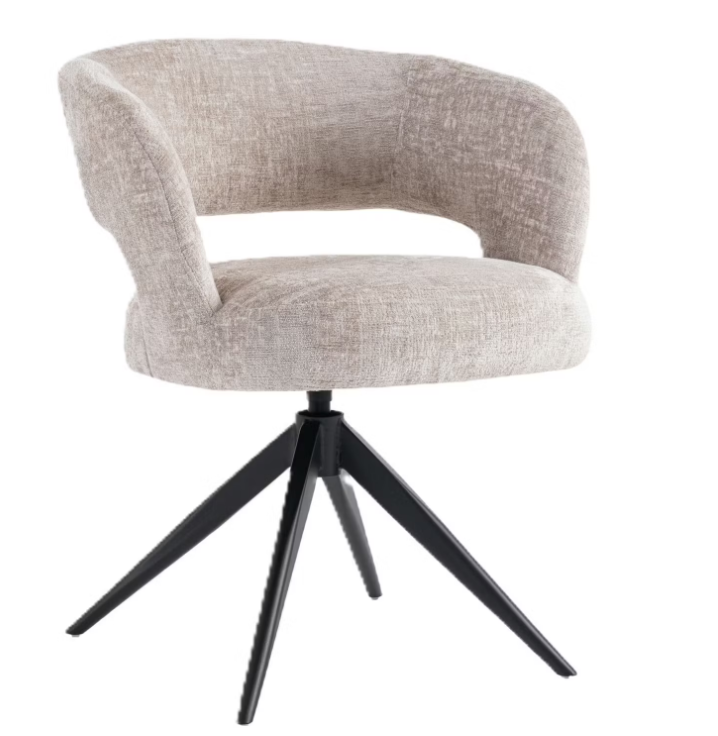 Criks Design Coco Esszimmerstuhl - beige - 62x61x77 cm - 2 Stück