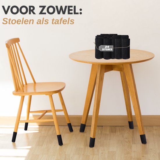 VAIVE Stuhlbeinschoner - Bodenschoner - Stuhlbeinsocken - Stuhlbeinkappen - Stuhlbeinschoner - Stuhlsocken