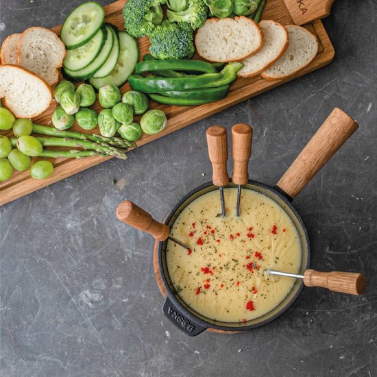 Boska Fondue-Set Pro S - Käsefondue - für 350 Gramm Käse - 700 ml