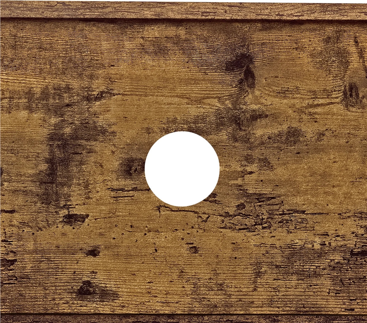 Yaheetech TV-Möbel 106 x 40 x 50,5 cm – Rostbraun – Industriestil – Offene Ablagefächer – 40 kg