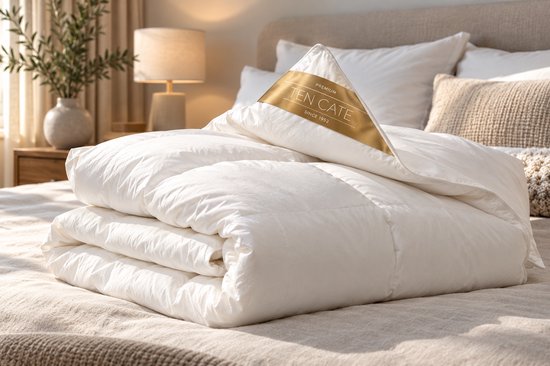 Ten Cate 100 % Gänsedaunen-4-Jahreszeiten-Bettdecke – 240 x 200 cm – Luxuriöse Gänsedaunen – Atmungsaktiv – Feuchtigkeitsregulierend