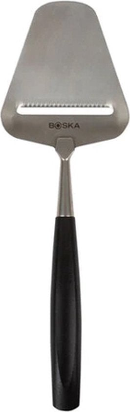 Boska Käsehobel Milano+ - Käsehobel für Hartkäse - Spülmaschinengeeignet - Käsehobel Schwarz - Geschenkideen - Küchenartikel - Küchenzubehör - 10 Jahre Garantie