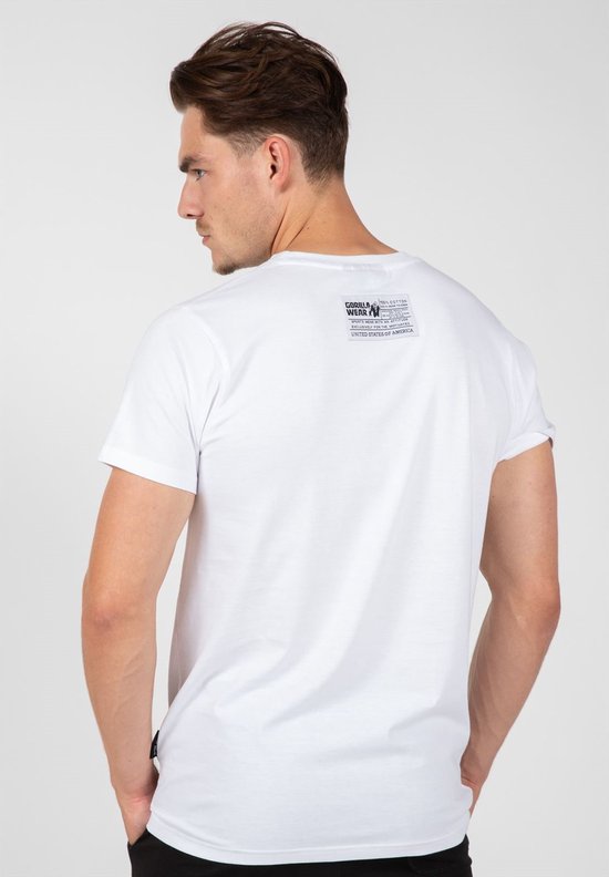 Gorilla Wear Classic T-Shirt – Weiß – 3XL