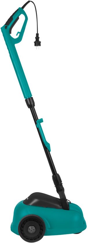 VONROC Mini-Elektrorasenmäher - 350W - 22 cm - Mähen und Mulchen in einem - Drei einstellbare Schnitthöhen: 30mm, 40mm, 50mm - Inkl. Reinigungswerkzeug