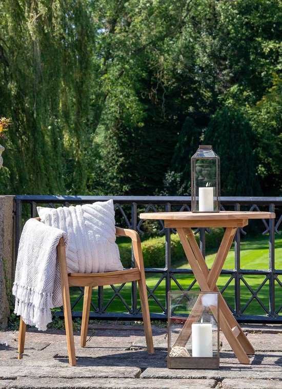 Haus Nordic Esstisch Oviedo Teak Rund Ø70cm