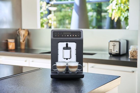 Krups Evidence One EA895N - Vollautomatische Espressomaschine - Schwarz