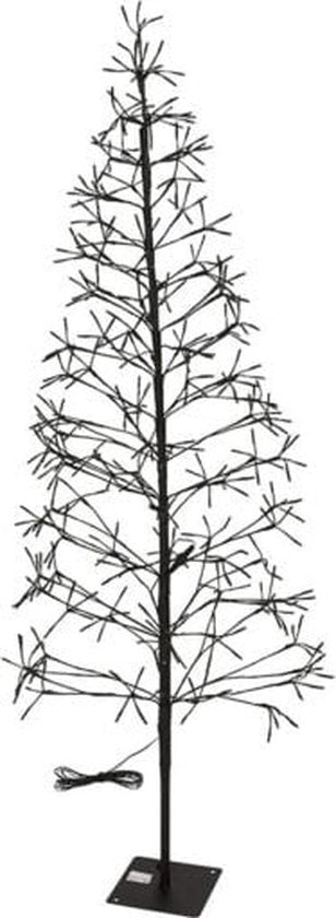 Nampook Weihnachtsbaum mit 400 LED - 180cm - Für drinnen UND draußen - Warmweiß